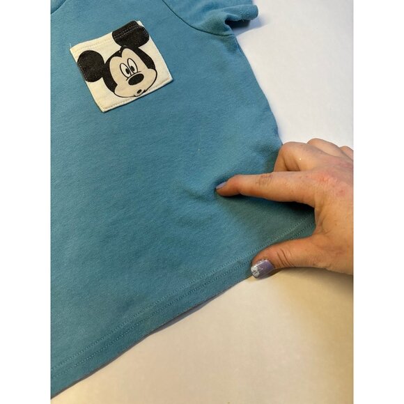 Disney Mickey Mouse Pocket Tshirt (4T) Y2K Disney - Picture 6 of 6